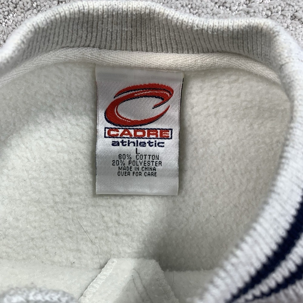 Denver Broncos Vtg Youth Large Crewneck Sweatshirt Cadre Athletic NFL Varsity - Picture 3 of 6